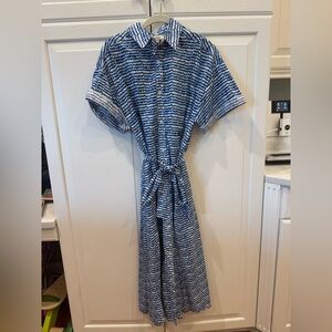 Tucker NYC sarah shirt dress in Large